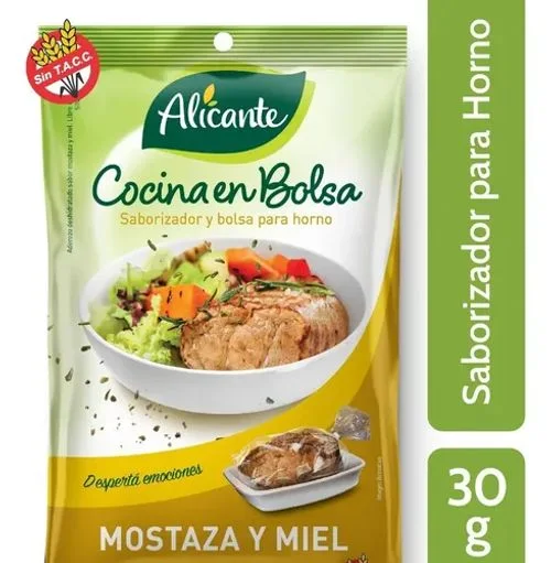 ALICANTE COCINA EN BOLSA MOSTAZA Y MIEL